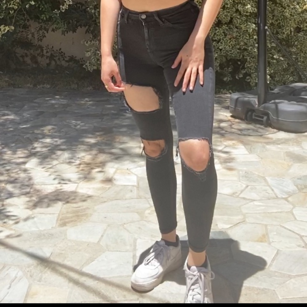Top Shop ripped jeans